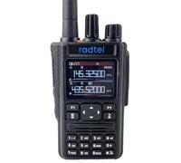 Radtel RT-490 GPS Bluetooth App Programación Radioaficionado 144-146/430-440Mhz Walkie Talkie de Mano de Largo Alcance con Recepción de Banda Aérea VOX/FM Radio/Batería Tipo-C