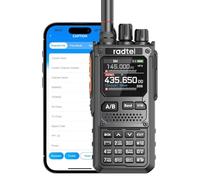 Radtel RT-920 Walkie Talkie de 8 W, de Largo Alcance, programable y con Bluetooth, Radio bidireccional portátil, SW MW LW CB 27 MHz -126 dBm de recepción, SSB Am FM, con reducción de Ruido y NOAA.