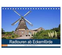 Radtouren ab Eckernförde (Tischkalender 2026 DIN A5 quer), CALVENDO Monatskalender: Die Umgebung von Eckernförde ist ein Urlaubsparadies und mit dem Rad gut zu erkunden.