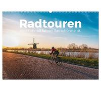 Radtouren - Weil Fahrrad fahren das schönste ist. (Wandkalender 2026 DIN A2 quer), CALVENDO Monatskalender: Tauche ein in die Welt der Fahrräder und komm mit auf eine bezaubernde Reise.