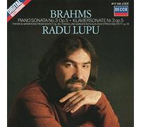 Radu Lupu - Brahms-Lupu -Sonate pour Piano N 3