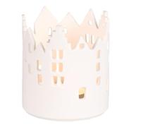 Räder 90340 - Luz de Ciudad (Porcelana, sin esmaltar, 9 x 8 cm), Color Blanco