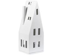 Räder Casa de luz con techo puntiagudo 20 cm Porcelana blanca