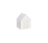 RAEDER Cofre del tesoro grande 9x9x12cm blanco