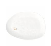 Räder Cuenco de porcelana con diseño de cuentos de imágenes en la distancia, plato de relieve con figuras doradas, cuenco decorativo y plato para servir, regalo de alta calidad para bodas