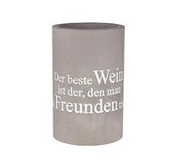 RAEDER Enfriador de botellas BETON 21cm El mejor vino gris