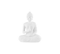 RAEDER Figura de Buda sentada pequeña ZEN SPIRIT blanco