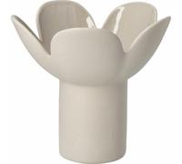 Räder Jarrón con forma de flor beige - Decoración de mesa atemporal