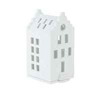 Räder Living - Casa de luz (porcelana, 7,5 x 8 x 16 cm), diseño de casa de ladrillo