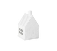RAEDER LIVING Lichthaus Tritt ein bring Glück hinein 7x7x13cm blanco