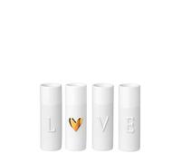 Räder Love - Juego de 4 jarrones