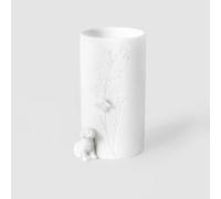 Räder Porcelana capas florero perro sentado