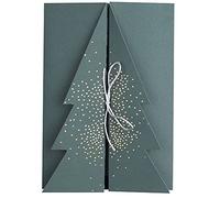 Räder Tarjeta de Navidad de abeto dorado