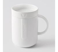 Räder [W0725] Cozy Time - Taza con tapa (diámetro de 8 cm, altura 12 cm), diseño con texto "Luck in a Mug"