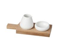 Räder X Aceite y Sal, Porcelana, Bianco, 17,5cm
