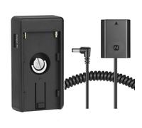 Raeisusp NP-F Placa Adaptadora de Batería con NP-FZ100 Batería Ficticia para Sony Alpha A9 A7RM3 A7RIII A7M3 ILCE-9 A7R V, A7S III, A7R IV, A7R III, A7 III, A7C, A6600, A7S II, A7R II, A1, A9II