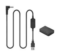 Raeisusp USB Línea De Conducción DC 8.4V ACK-E12 + DR-E12 LP-E12 Batería Virtual para Canon EOS M EOS M2 EOS M10 EOS M50 EOS M100 M200 Kiss M, Kiss M2 EOS M50 Mark II
