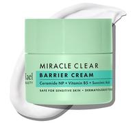 Rael Face Moisturizer, Miracle Clear Barrier Cream - Crema facial para pieles grasas y propensas al acné, ligera, con ácido succínico, vitamina B5 hidratante, vegana, libre de crueldad (53 ml, 1,8 oz)