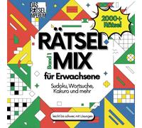 Rätsel Mix Band 1: 2000+ Rätsel für Erwachsene und Senioren: Sudoku, Wortsuchrätsel, Kakuro, Kryptogramme, Buchstabensalat, Chaos & Samurai Sudoku - ... - Das Rätsel Imperium / Kreative Freizeit)