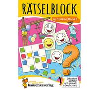 Rätselblock ab 5 Jahre - Band 3: Bunter Rätselspaß für die Vorschule - Labyrinth, Suchbilder, knobeln und logisches Denken fördern: 648