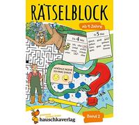 Rätselblock ab 9 Jahre - Band 2: Bunter Rätselspaß für Kinder - Kreuzworträtsel, Logicals, Sudoku, Konzentrationstraining und logisches Denken fördern: 640