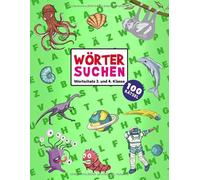 Rätselblock für Kinder - Wortsuchrätsel: Wortschatz 3. & 4. Klasse | Wörter suchen im Wortgitter | Rätselheft ab 8 Jahre | 100 Buchstabensalat Rätsel | Suchsel Wortsuchspiel für Mädchen & Jungen