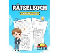 Rätselbuch kinder ab 10 Jahre: +100 Spannende Rätsel wie Labyrinthe, Wortsuchrätsel, Sudoku und mehr!