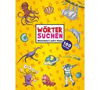 Rätselheft für Kinder - Wortsuchrätsel: Wortschatz 3. & 4. Klasse | Wörter suchen im Wortgitter | Rätselblock ab 8 Jahre | 100 Buchstabensalat Rätsel | Suchsel Wortsuchspiel für Mädchen & Jungen