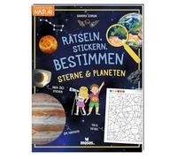 Rätseln, Stickern, Bestimmen - Sterne & Planeten (Expedition Natur)