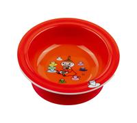 Rätt Start Mumin Lilla My plato con ventosa Ø15.5 cm Rojo