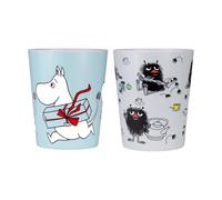Rätt Start Mumin Picknick taza térmica 20 cl. 2-pack Azul-gris