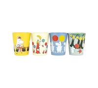 Rätt Start Set de 4 tazas coleccionables Mumin Festligheter 15 cl Multi