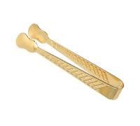 Räucherkohlezange Metall 9.5cm | Kleine Greifzangen für Räucherstäbchen & Kohle | Räucherstäbchenhalter-Klammer für Kirche, Yoga, Spa & Büro, Gold & Silber, Sicher