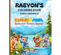 Raeyon's Coloring Book for kids: Dave and Ava: Educational Coloring Pages with Dave and Ava for kids 4-8