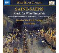 Royal Air Force College Band – Saint‑Saëns: Music for Wind Ensemble – CD – NAXOS (Importación USA)