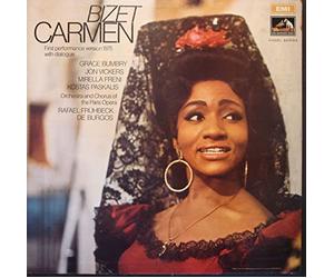 RAFAEL FRUHBECK DE BURGOS/BUMBRY/VICKERS Carmen BIZET 3LP'S Box Emi VG++