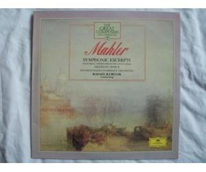 Rafael Kubelik / Bavarian Radio Symphony Orchestra - 410 497 Mahler Symphonic Excerpts Bavarian Radio SO Rafael Kubelik LP