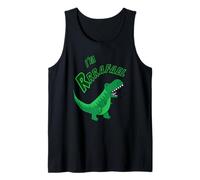 Rafael Nombre Personalizado T-Rex Regalo para niños - I'm Rrrafael Camiseta sin Mangas