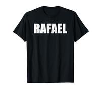 Rafael Primer Nombre Cumpleaños Retro Papá Nombre Personalizado Camiseta