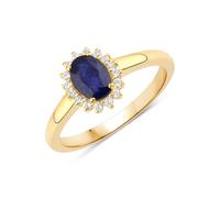 Rafaela Donata Anillo azul / oro / blanco 56 azul / oro / blanco