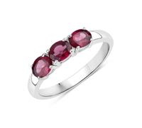 Rafaela Donata Anillo burdeos / plata 60 burdeos / plata