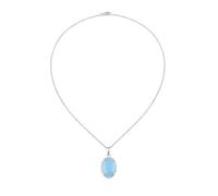 Rafaela Donata Cadena azul claro / plata One Size azul claro / plata