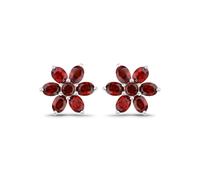 Rafaela Donata Pendientes berenjena / plata One Size EUR