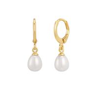 Rafaela Donata Pendientes dorado / blanco perla One Size EUR