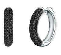 Rafaela Donata Pendientes negro / plata One Size negro / plata