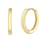 Rafaela Donata Plata de ley 925 Pendiente de aro con cierre catalan