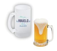 Rafasshop Jarra de cerveza efecto hielo especial sublimación- regalos originales - regalo padre abuelo tio hermano - dia del padre - regalo cumpleaños hombre - copa cerveza personalizada (10)
