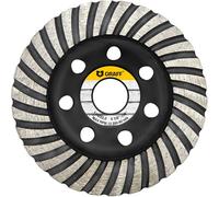 RAFF Disco Desbaste Diamante 115 mm - Muela Disco de Diamante para Hormigón Piedra Azulejos Granito Mampostería - Turbo Muela Amoladora para Amoladoras Angulares