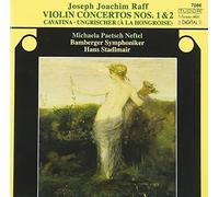 Raff Joseph Joachim - RAFF: VIOLIN CONCERTOS NOS:1&2