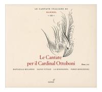 Raffaella Milanesi (Sopran) - Haendel: Cantatas Italianas Vol. Iii ; La Risonanza - Bonizzoni